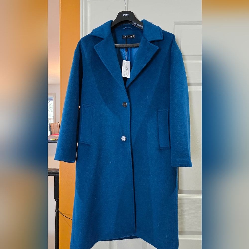 Oversize Women's Wool Coat